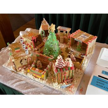 Winner 2022 Community Groups: Plymouth-Cedar Grove AFS Students “Exchange Student Christmas Village”