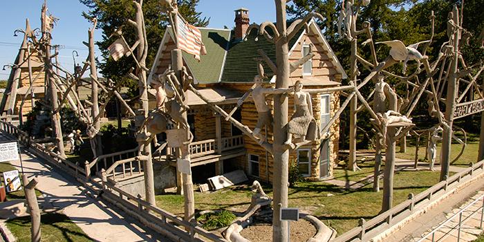 The Garden of Eden in Lucas, Kansas, featured in Preserved Sites