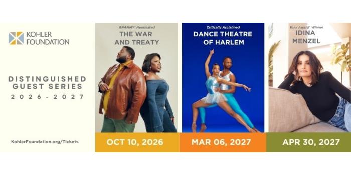 2026-2027 Distinguished Guest Series - Tickets Available July 20 - Learn More