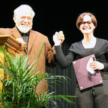 Herbert V. Kohler, Jr. with Elliot Straub, 2021 RDK Scholar