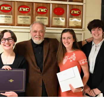 2021 Plymouth High School Scholars - Olivia Straub, Herbert V. Kohler Jr., Margaret Munson, Jamie Hansen