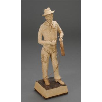 Untitled (Carving of Will Rogers)