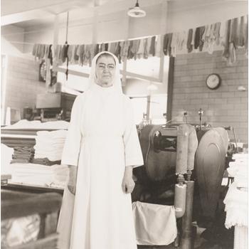 Sr. Clementia. Registered Fireman and Laundress