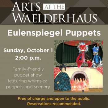 Sunday, October 1 - Eulenspiegel Puppets
