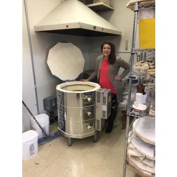 Upgrade to kiln - Art classroom at Milwaukee Lutheran High School