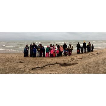 Sheboygan County Family Nature Club New Year's Day hike
